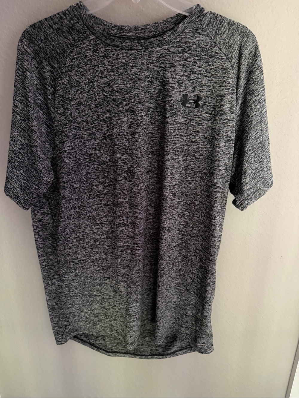Under Armour Men's Black & Gray Heather Short-Sleeve Performance Tee